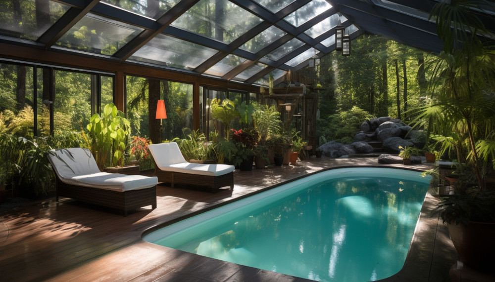 Autre - Abri de piscine haut : Comment choisir une fabrication sur mesure ?