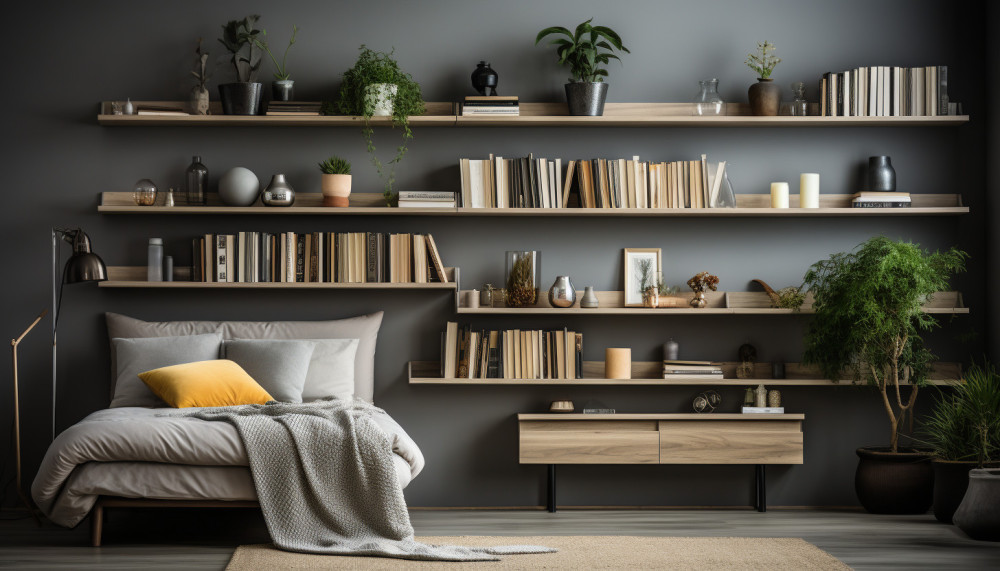Comment installer une bibliothèque sur mesure dans une chambre ?