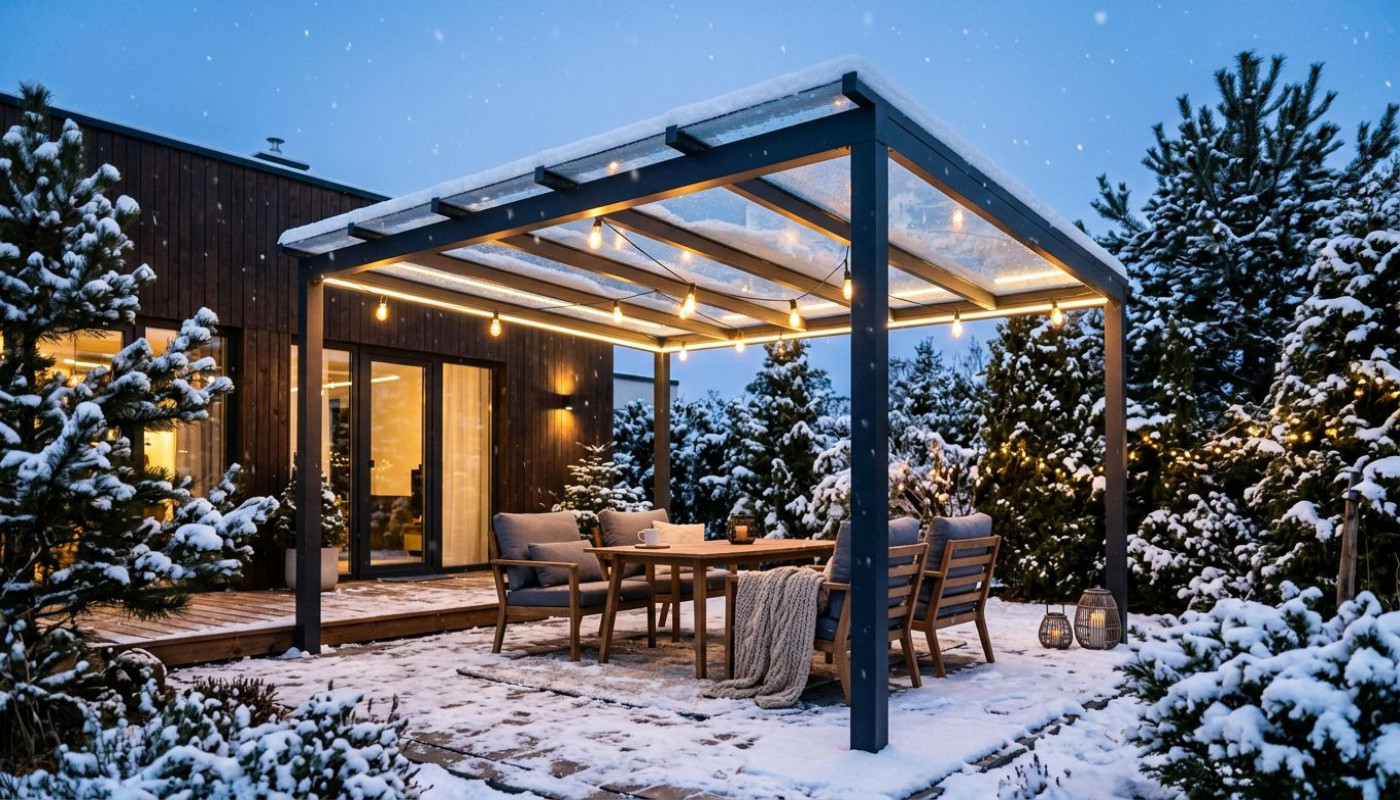 Comment la pergola redéfinit vos espaces extérieurs même en hiver