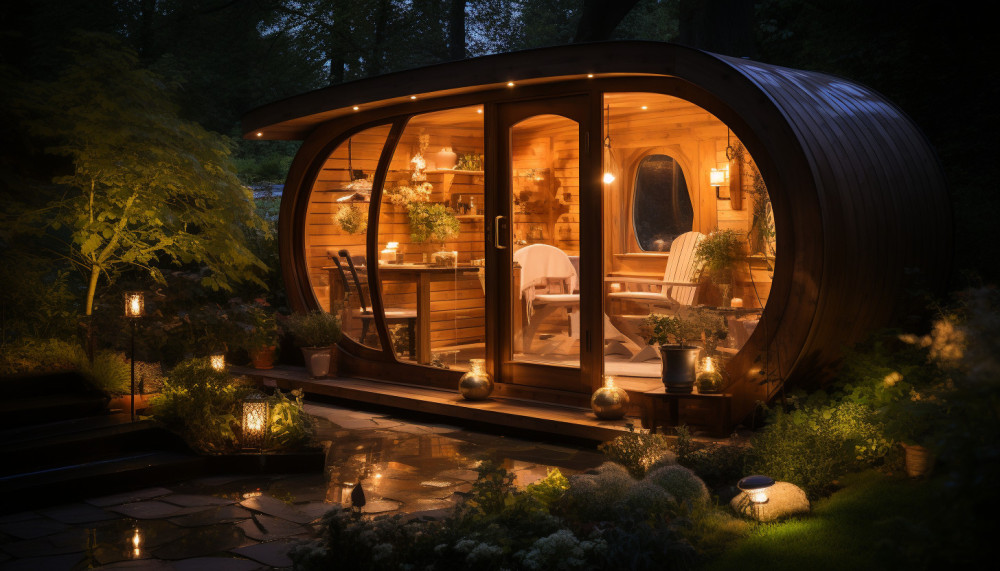 Autre - Comment profiter des bienfaits d’un sauna tonneau dans votre jardin ?