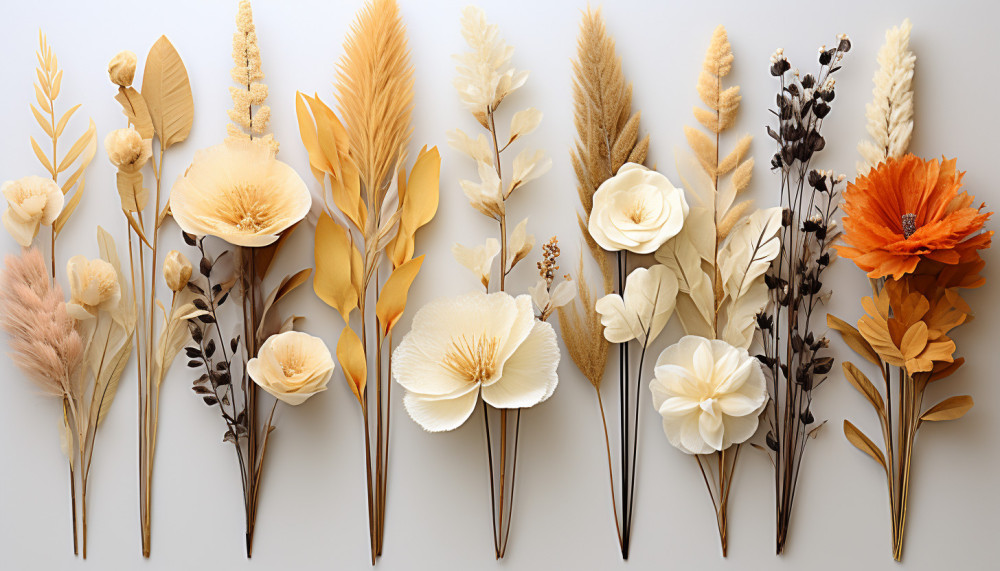 Autre - Modèles de décorations avec la fleur pampa